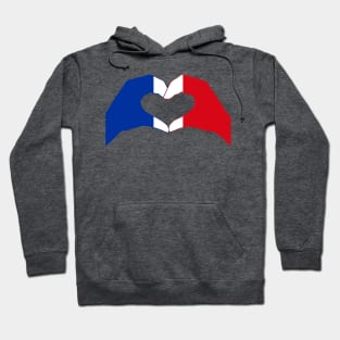 We Heart France Patriot Flag Series Hoodie